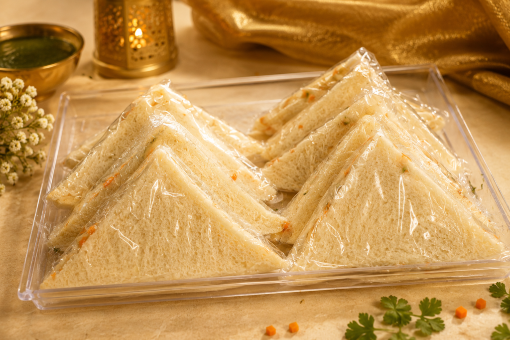Paneer Sandwich Dhokla