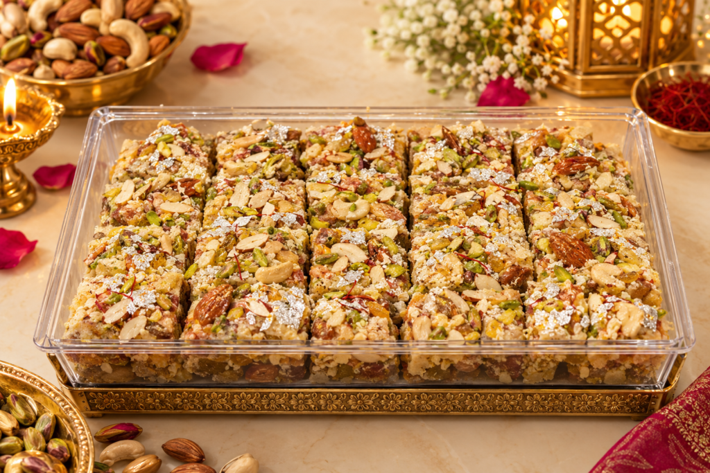 dry fruit barfi